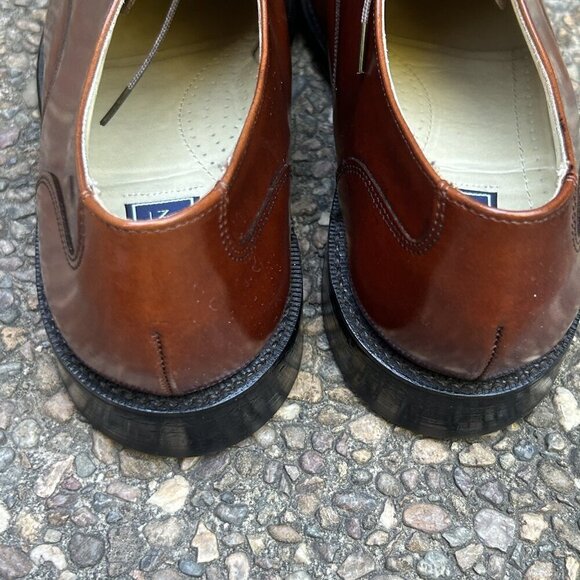 Bostonian Impression Brandy Grant Brown Cap Toe Oxford Dress Shoes Size 10.5 D main image 5